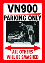 VN 900 PARKING ONLY